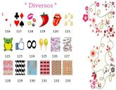 Adesivos de unhas - Diversos