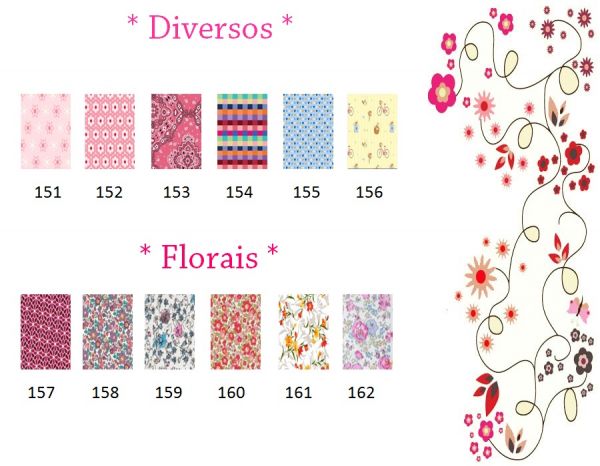 Adesivos de unhas - Diversos