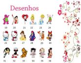 Adesivos de unhas - Desenhos