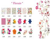 Adesivos de unhas - Florais