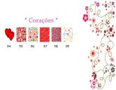 Adesivos de unhas - Corações