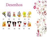 Adesivos de unhas - Desenhos