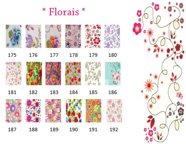 Adesivos de unhas - Florais