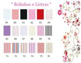 Adesivos de unhas - Bolinhas e listras